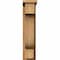 Ekena Millwork Newport Rough Sawn Corbel w/Backplate, Western Red Cedar, 6"W x 14"D x 26"H COR06X14X26NEW01RWR - alternate 3